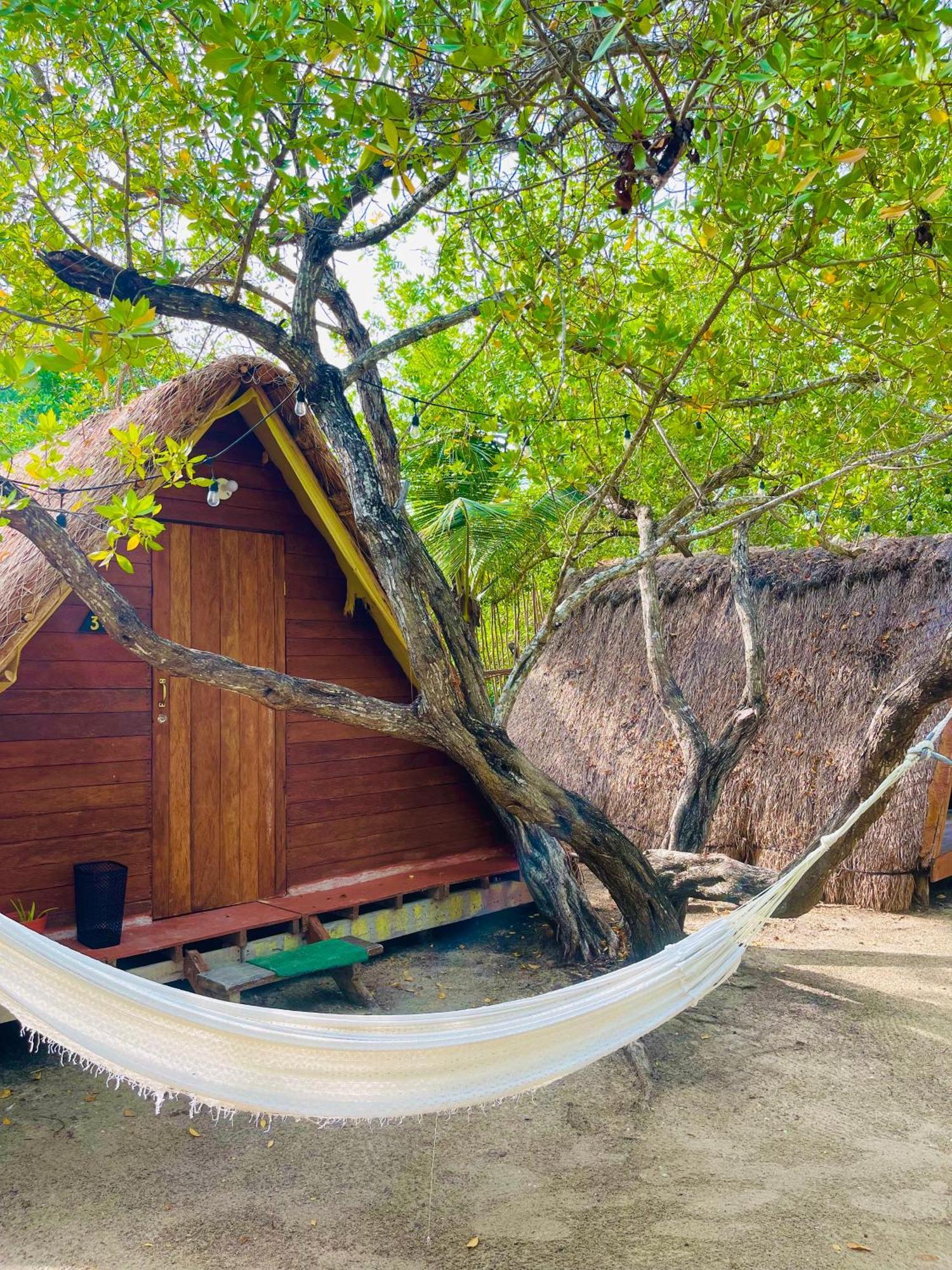 La Aldea Holbox Cabañas y Camping Exterior foto